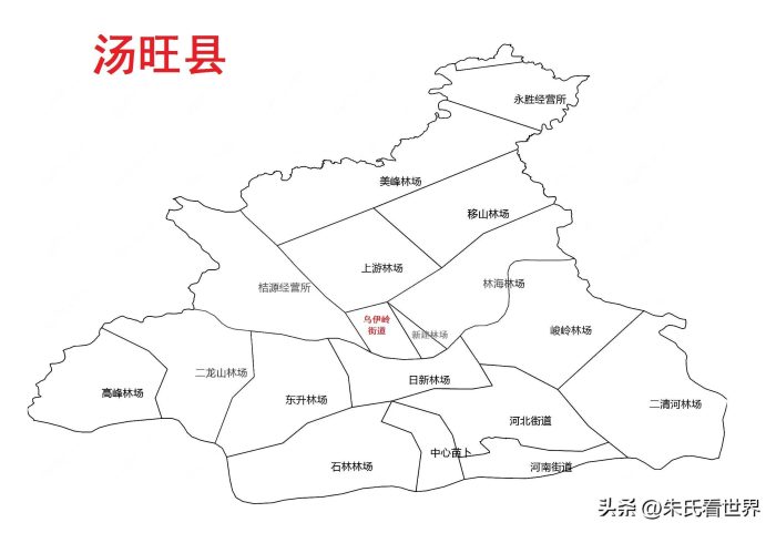 黑龙江省伊春市10县(市、区)概况-1