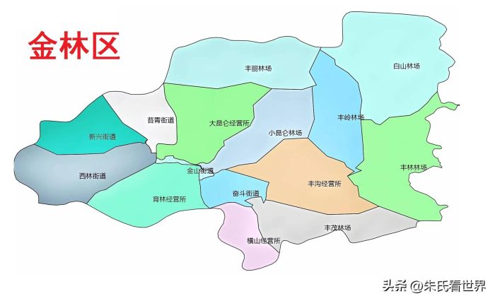 黑龙江省伊春市10县(市、区)概况-1