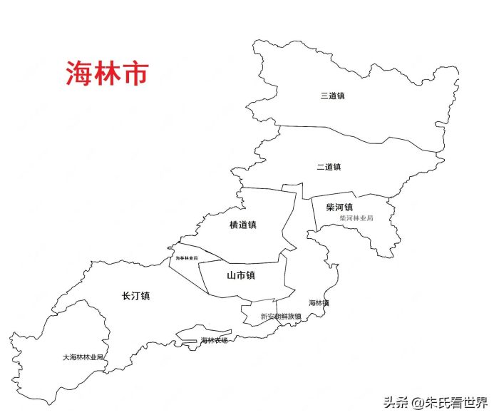 黑龙江省牡丹江市10县(市、区)概况-1