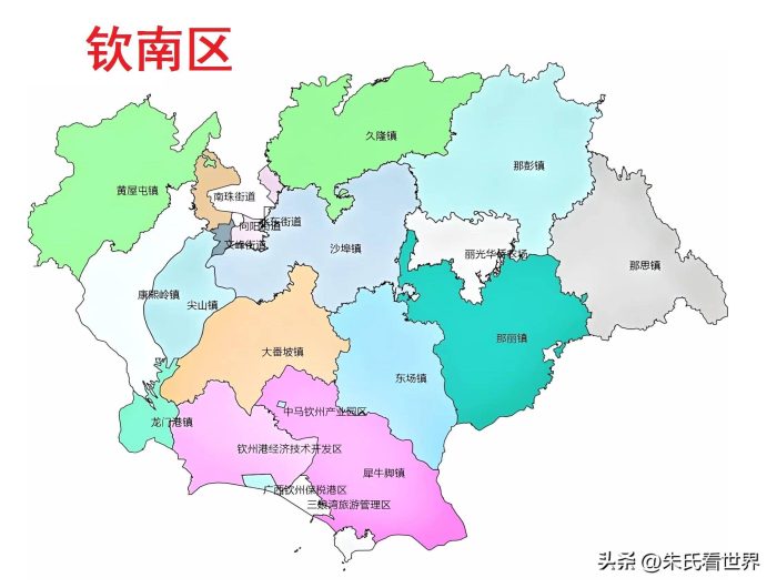 广西钦州市4县(区)概况-1