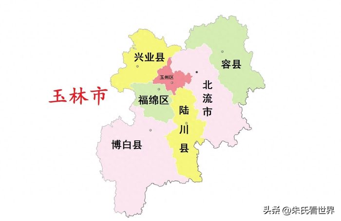 广西玉林市7县(市、区)概况-1