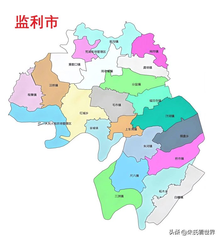 湖北省荆州市8县（市、区）概况-1