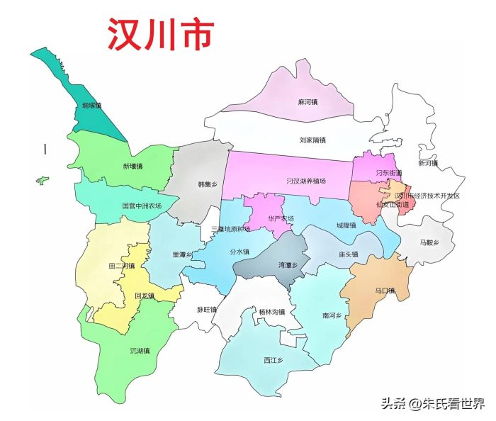 湖北省孝感市7县(市、区)概况-1