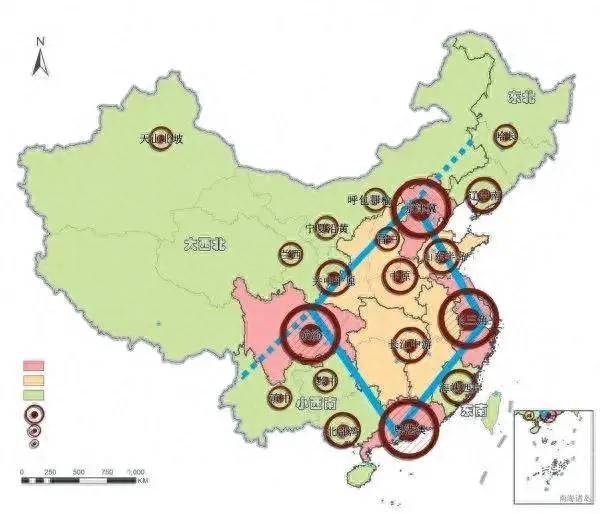 2023年我国TOP50强城市一览表，宁杭强二线、南昌南宁只是顶流三线城市-1