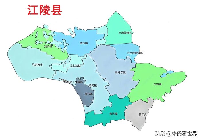 湖北省荆州市8县（市、区）概况-1