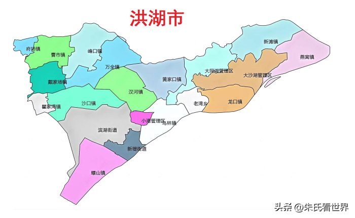 湖北省荆州市8县（市、区）概况-1