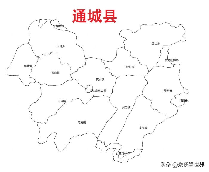 湖北省咸宁市6县(市、区)概况-1