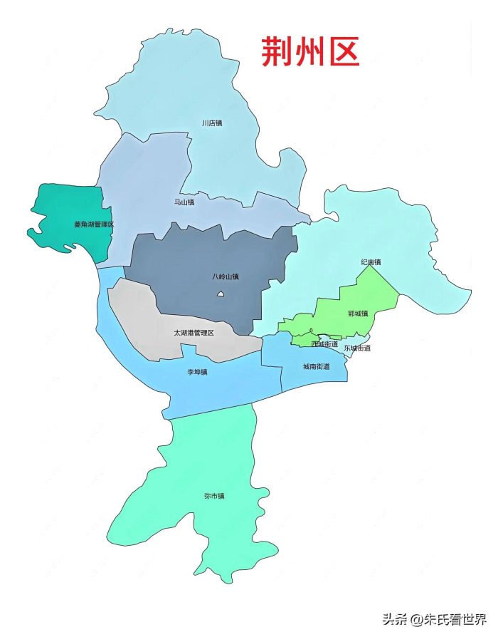 湖北省荆州市8县（市、区）概况-1