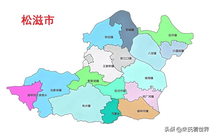 湖北省荆州市8县（市、区）概况-1