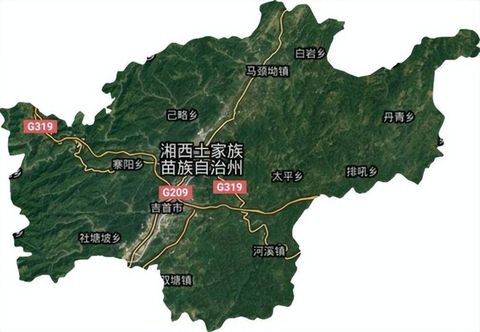 湘西土家族苗族自治州（湘U）行政规划细则-1