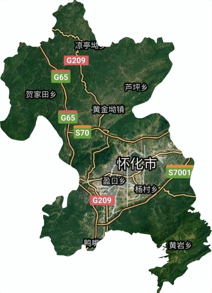怀化市（湘N）行政规划细则-1