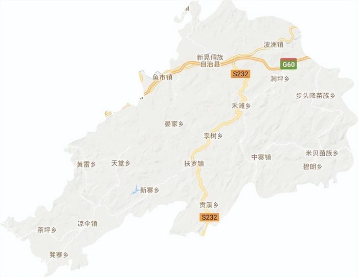 怀化市（湘N）行政规划细则-1