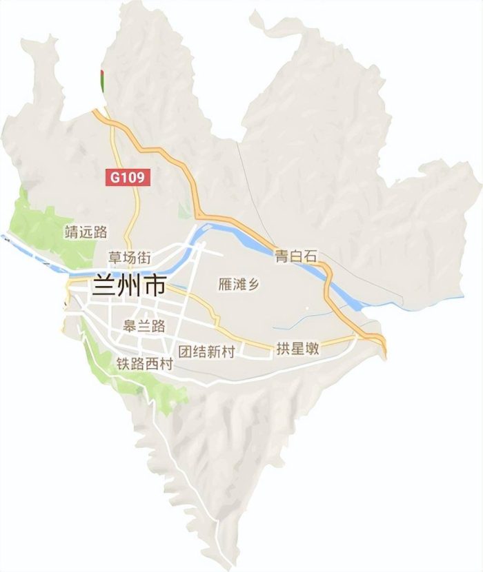 兰州市（甘A）行政规划细则-1