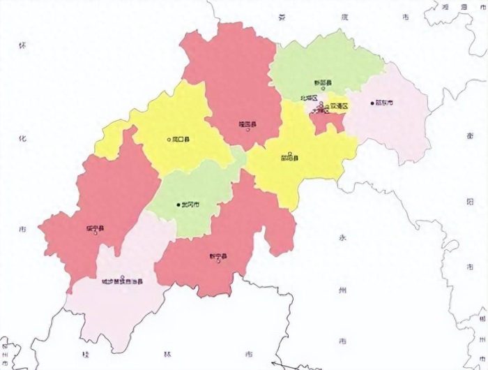 邵阳市行政规划细则（湘E）-1