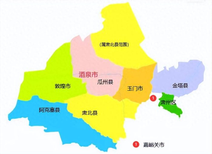 酒泉市（甘F）行政规划细则-1