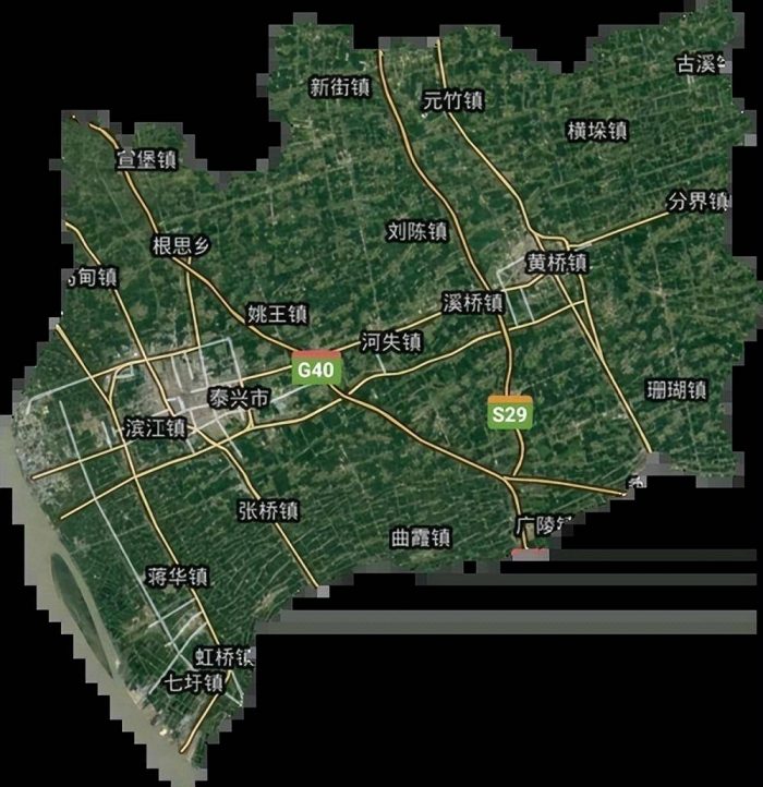 江苏省泰州市行政规划细则-1