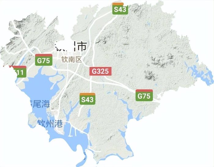 钦州市行政规划细则（桂N）-1
