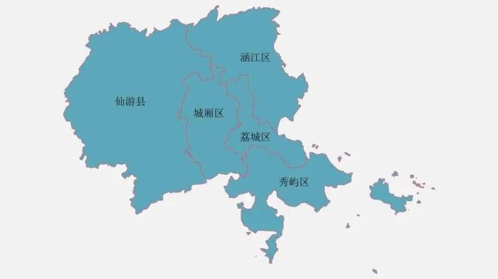莆田市行政规划细则（闽B）-1