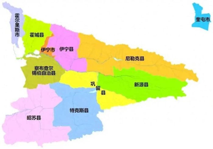 伊犁哈萨克自治州行政规划细则-1
