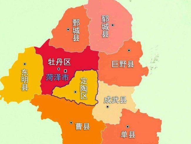 山东省菏泽市行政规划细则-1
