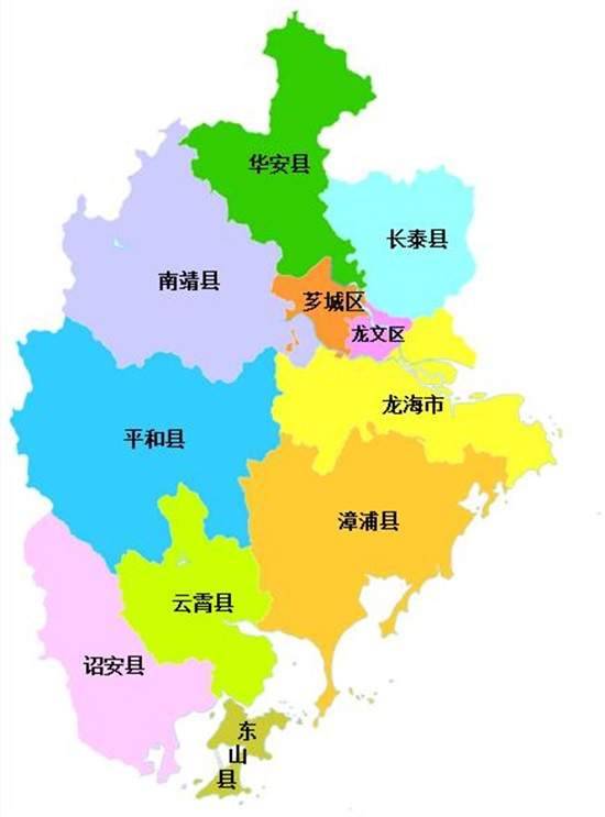 福建省漳州市行政规划细则（闽E）-1
