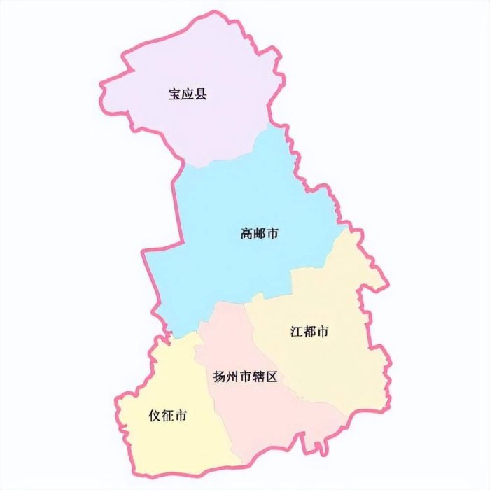 江苏省扬州市行政规划细则（苏K）-1