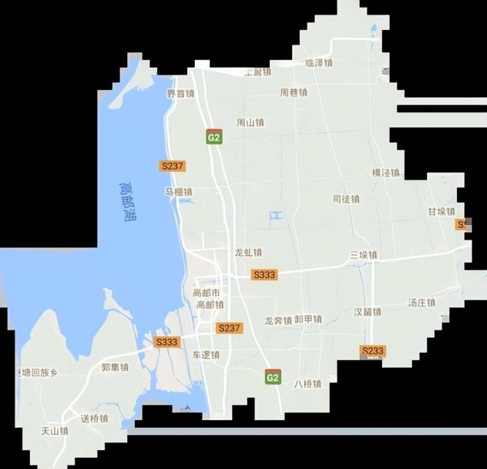 江苏省扬州市行政规划细则（苏K）-1