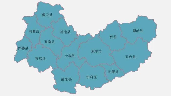 山西省忻州市行政规划细则-1