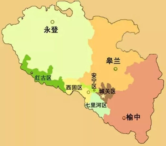兰州市（甘A）行政规划细则-1