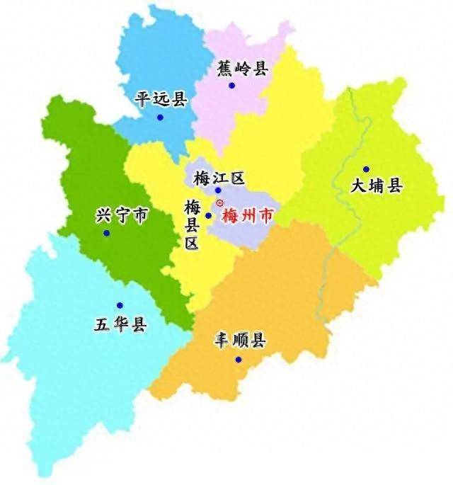 梅州市行政规划细则（粤M）-1