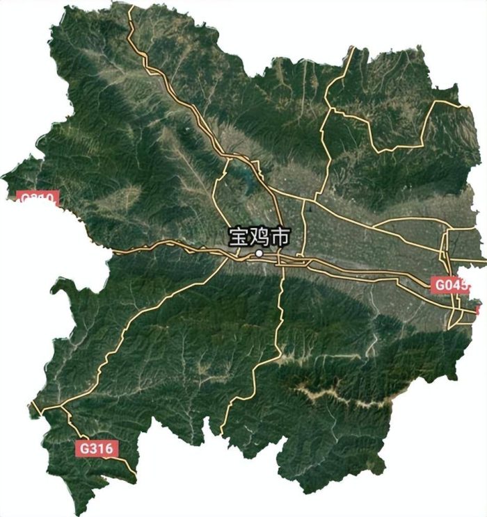 宝鸡市（陕C）行政规划细则-1