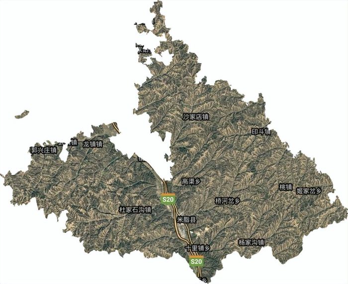 榆林市（陕K）行政规划细则-1