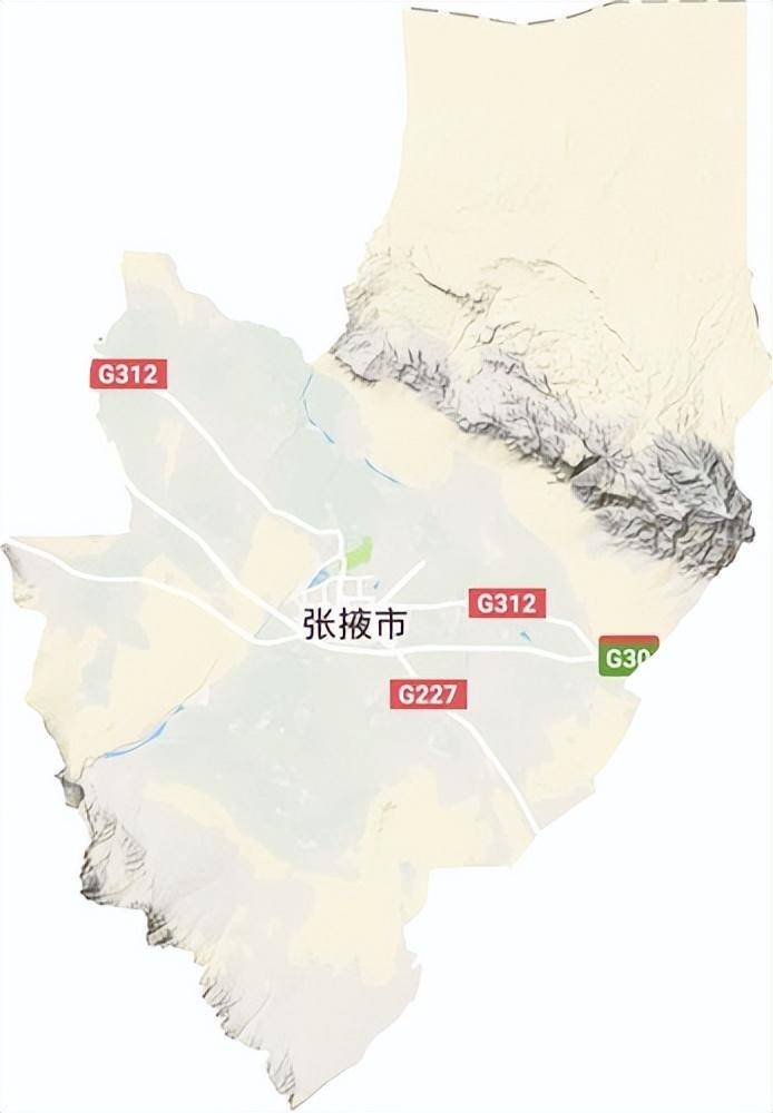 张掖市（甘G）行政规划细则-1