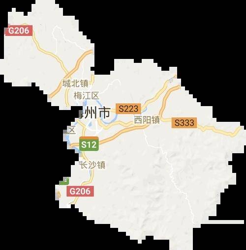 梅州市行政规划细则（粤M）-1