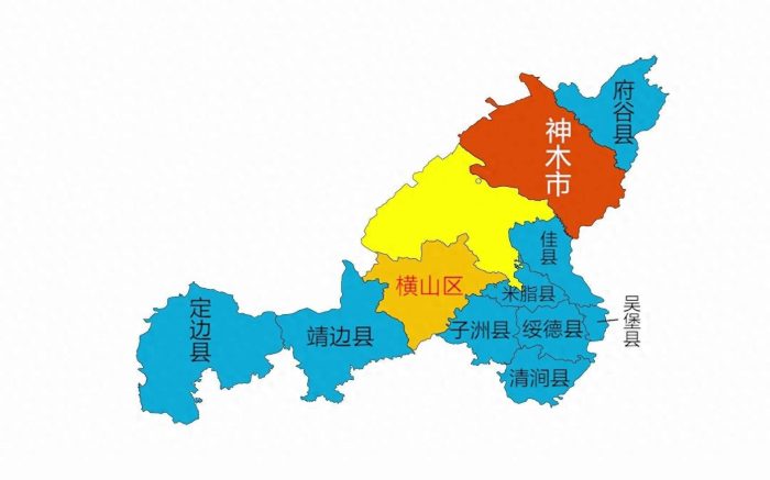榆林市（陕K）行政规划细则-1
