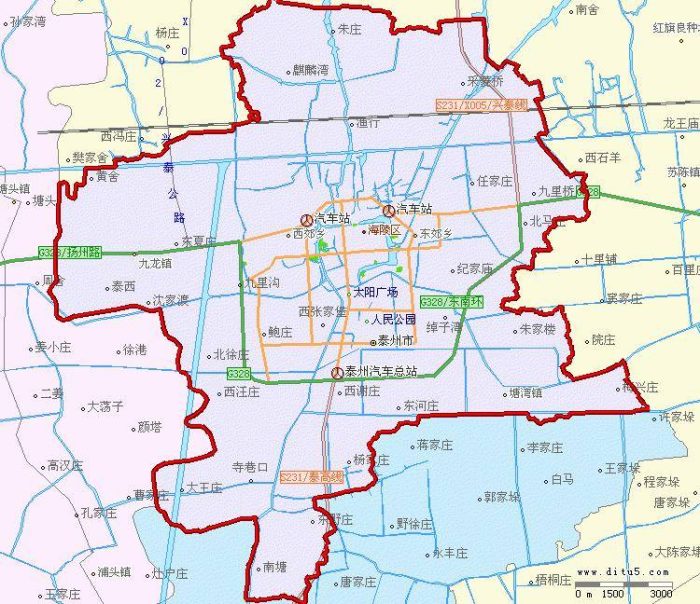 江苏省泰州市行政规划细则-1