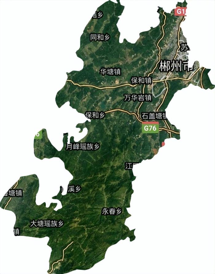郴州市（湘L）行政规划细则-1