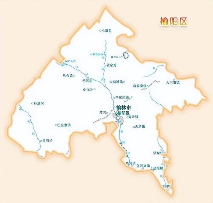 榆林市（陕K）行政规划细则-1