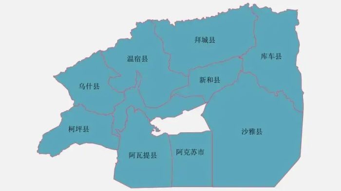 阿克苏地区（新N）行政规划细则-1