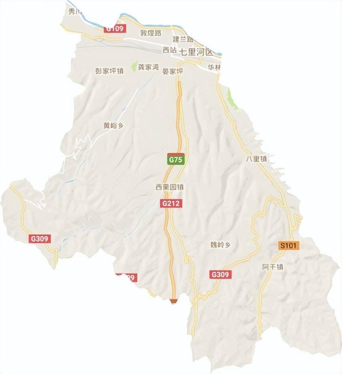 兰州市（甘A）行政规划细则-1