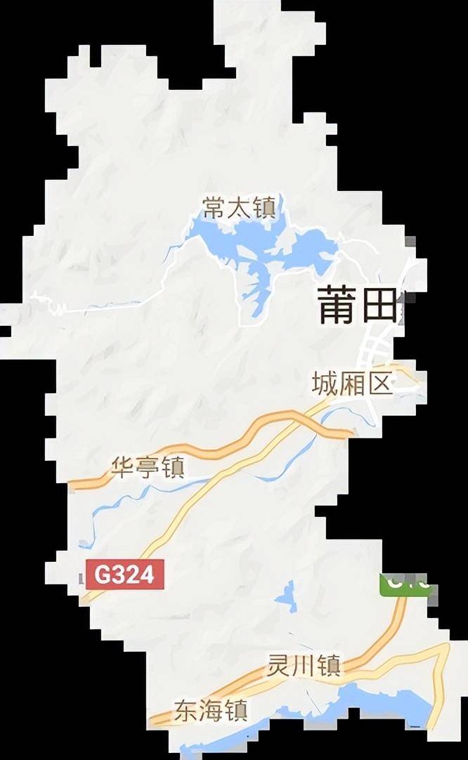 莆田市行政规划细则（闽B）-1