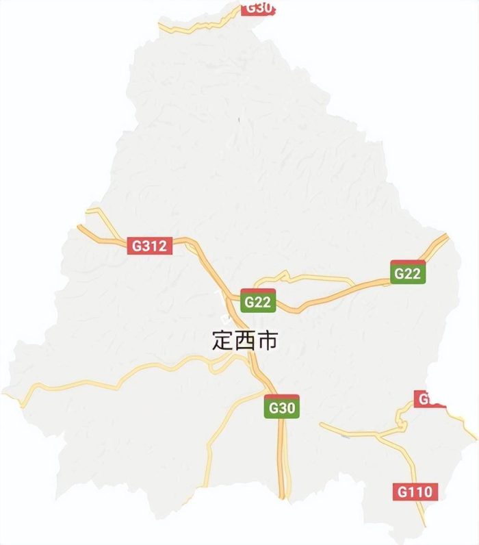 定西市（甘J）行政规划细则-1