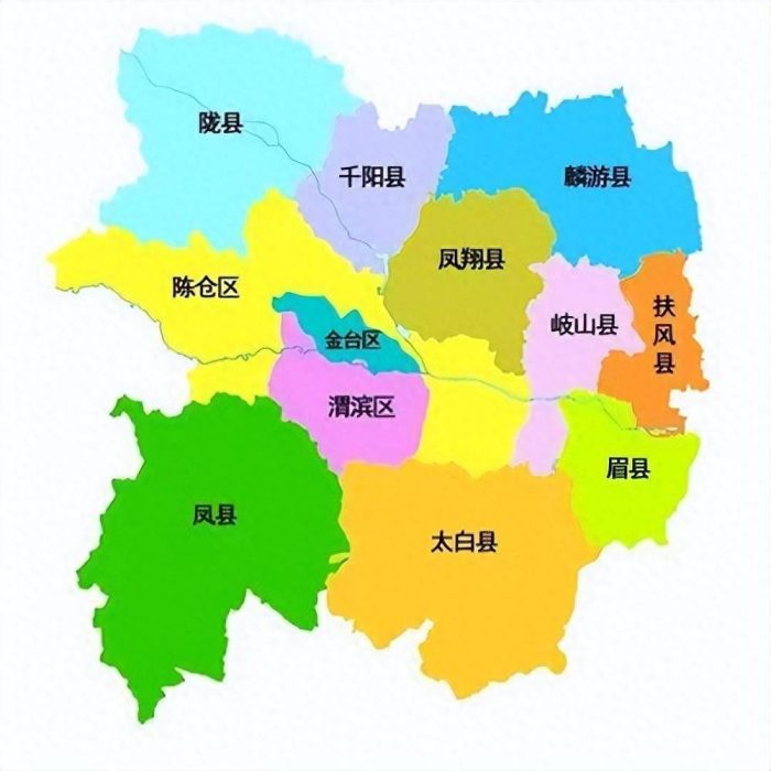 宝鸡市（陕C）行政规划细则-1