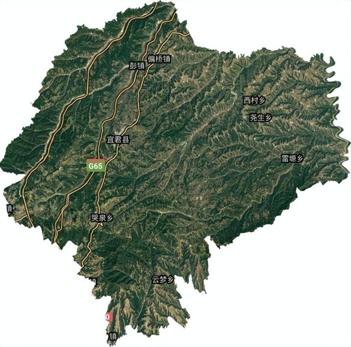 铜川市（陕B）行政规划细则-1
