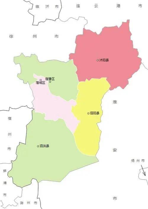 江苏省宿迁市行政规划细则-1