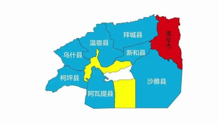 阿克苏地区（新N）行政规划细则-1