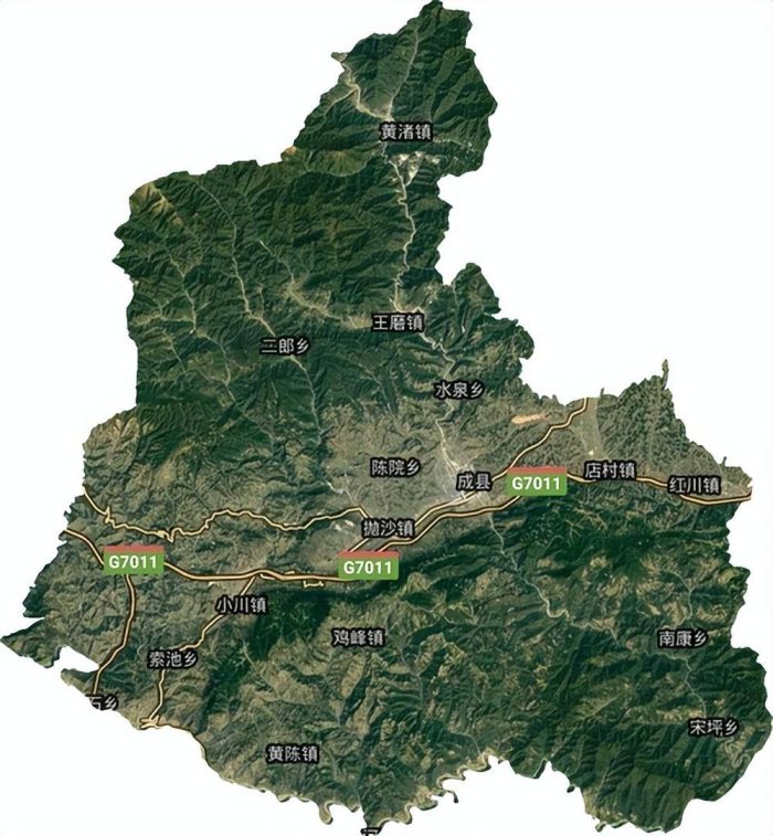 陇南市（甘K）行政规划细则-1