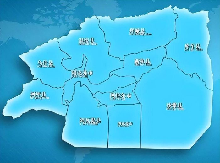 阿克苏地区（新N）行政规划细则-1