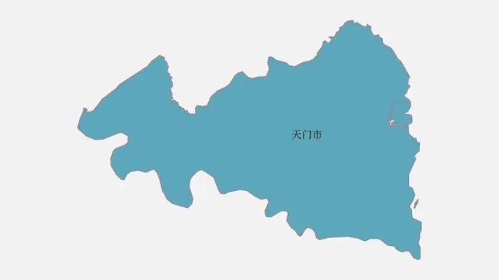 天门市行政规划细则（鄂R）-1
