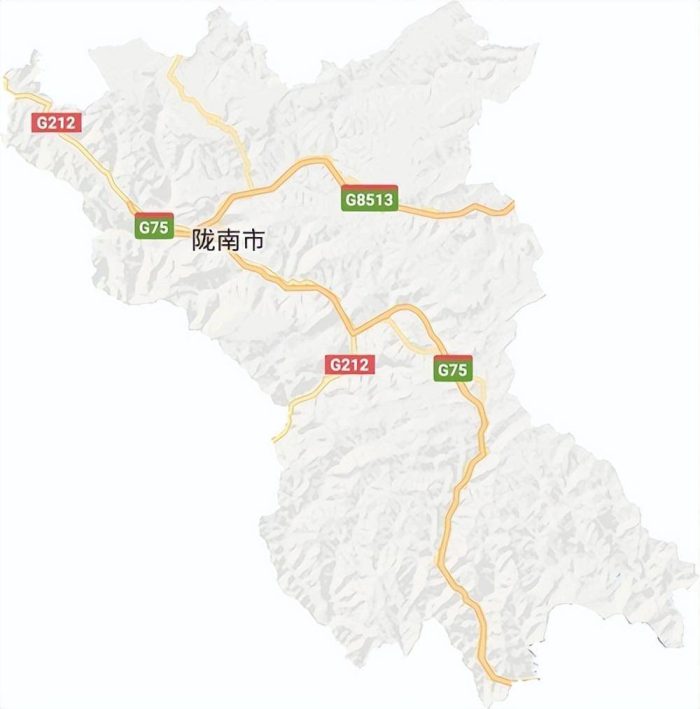 陇南市（甘K）行政规划细则-1